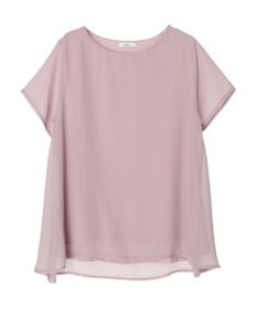 earth music&ecology シアードッキングＡラインチュニック