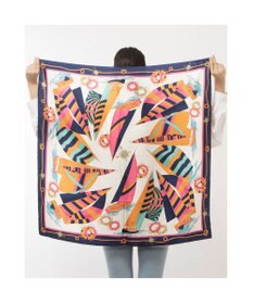 UNBILLION カカトゥ kakatoo / ヨット柄シルクスカーフ