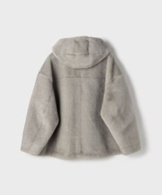 GRACE CONTINENTAL フェイクミンクフードジャケット