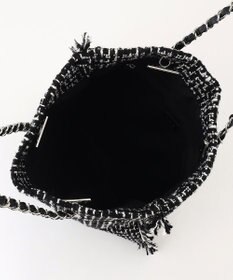 ICB フリンジツイードトート