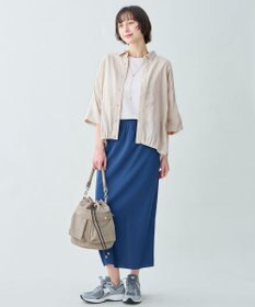 ANY ヨーロピアンリネンハーフスリーブシャツ