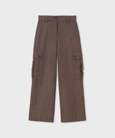 Paul Smith ストライプ ウール カーゴパンツ