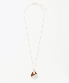 自由区 アクリルバイカラー ネックレス