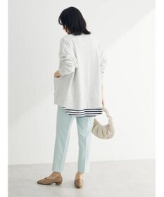 Green Parks ミニ裏毛Ｖネックカーディガン