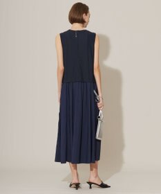 ICB L 【接触冷感・UVカット・洗える】アトラストリコット コンビドレス