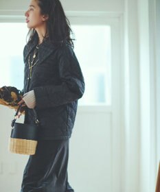 組曲 S 【洗える・中綿】2WAYキルト コート