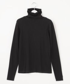 23区 【SLOW/一部店舗限定】フラッフィコットン タートルネックカットソー