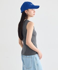 earth music&ecology 前後2WAYスリット釦タンクトップ