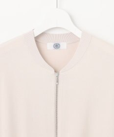 J.PRESS LADIES 【洗える】ニット ブルゾン