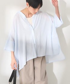 AMERICAN HOLIC 【接触冷感】Ｖネックシアー半袖ＢＩＧシャツ