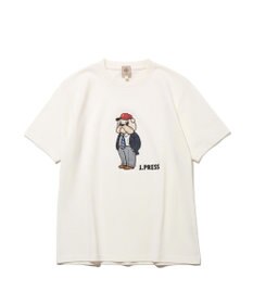 J.PRESS MEN 新デザイン【BULLDOG BOY】プリント Tシャツ