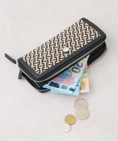 イアクッチ　モノグランマ折り財布 IACUCCI(イアクッチ)｜モノグランマ ミニウォレット JACQUARD/RUGA