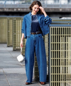 UNFILO 【UNFILO DENIM】バレルレッグデニム