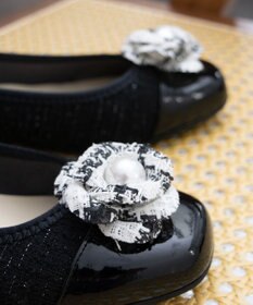 Bridget Birkin ＜3E＞【Bridget Birkin Walk】フラワーパールウォーキングパンプス