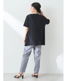 earth music&ecology プリーツドッキングチュニック