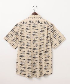 JOSEPH ABBOUD MOUNTAIN 【FILSON】WASHED SHORT SLEEVE FEARHER CLOTH SHIRT