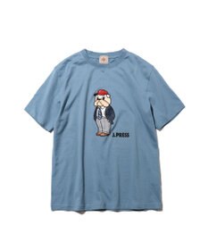 J.PRESS MEN 新デザイン【BULLDOG BOY】プリント Tシャツ