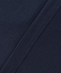 JOSEPH ABBOUD 【オーガニックコットン使用・JAPANファブリック】ミニ千鳥サッカー ポロシャツ