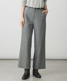 J.PRESS LADIES チェルビック セミワイド パンツ グレー系