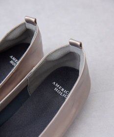 AMERICAN HOLIC 整履きフロントタックパンプス
