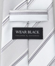 GOTAIRIKU 【WEAR BLACK】フォーマル用_ストライプ ネクタイ