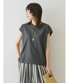 AMERICAN HOLIC 接触冷感フレンチスリーブカットプルオーバー