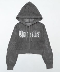 WEGO ジャガードメッシュパーカー