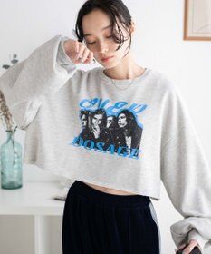 WEGO ヴィンテージライクショートスウェット