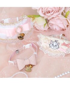 PET PARADISE ディズニー マリー リボン 猫 首輪 《小 / 中》