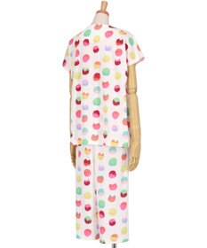 tsumori chisato SLEEP ツモリチサト パジャマ 3分袖 半袖 8分丈 綿100%(本体) 天竺素材 レディース UDT156 /ワコール