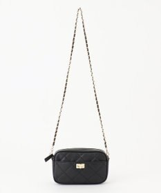 23区 ファスナー キルティング ショルダーバッグ