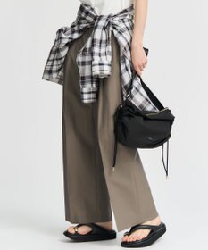 23区 【先行予約】MANTECOブライトワッシャー ワイドパンツ