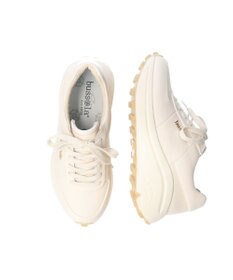 INTER-CHAUSSURES 【BUSSOLA】撥水厚底レースアップスニーカー