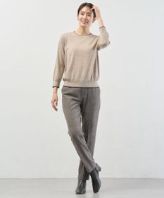 J.PRESS LADIES トリムツイン ニット