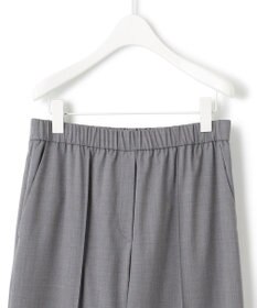 ICB 【洗える】Ｔ/Wブロード ワイドストレートパンツ