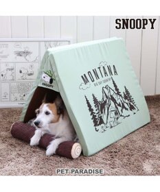 PET PARADISE スヌーピー ビーグルスカウト テント ハウス(46×47cm) 50周年