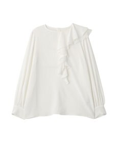 YECCA VECCA アシメラッフルブラウス