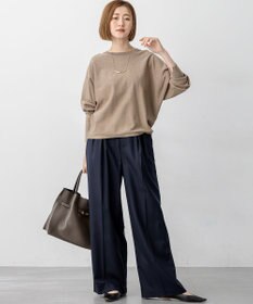 23区 【セットアップ対応】TWサキソニー タックワイド パンツ