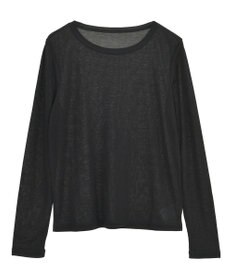 earth music&ecology クルーネックシアーテレコプルオーバー