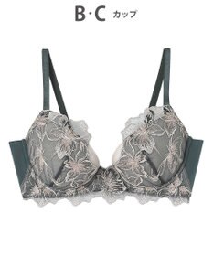 AMPHI ブラジャー 自然なまるみのあるバストシルエット 背中の段差ができにくい整える機能のブラ 【ふわふわブラ】 ブラ BYJ380 アンフィ／ワコール