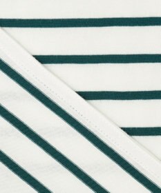 ANY 【接触冷感・UVケア】TCオーガビッツボーダー Tシャツ