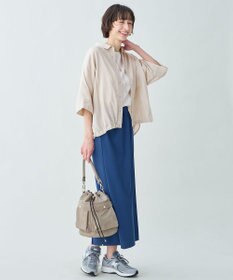 ANY ヨーロピアンリネンハーフスリーブシャツ