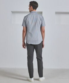 GOTAIRIKU 仕事で着られる 冷んやり綿パン【接触冷感/ストレッチ】ストレッチサマーポプリン