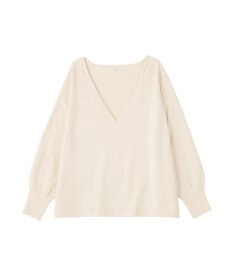 earth music&ecology ディープＶネックプルオーバー