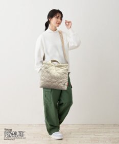 ROOTOTE 8415【スヌーピー】IP.トール2ウェイ.キルト.ピーナッツ-9X