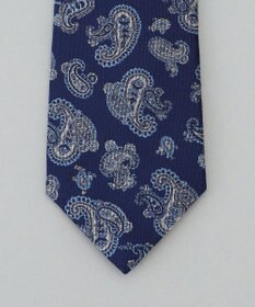 GOTAIRIKU 日本縫製/オリジナル柄【Fermo Fossati】ネクタイ_ペイズリー