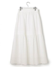 23区 【先行予約】カットワークエンブロイダリー スカート