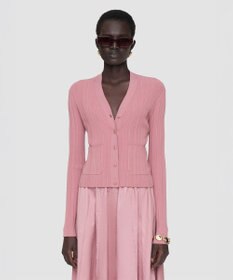 JOSEPH ニットプリッセ　カーディガン