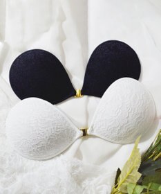 BRADELIS New York 【NuBra / ボリュームアップ】パテッドヌーブラ カリーナ 蒸れにくい バックレス コレクション デザインヌーブラ 正規品