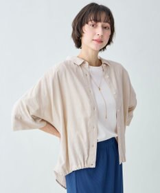 ANY ヨーロピアンリネンハーフスリーブシャツ